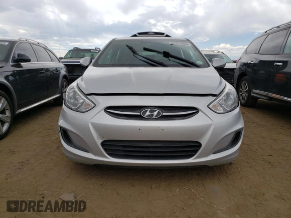 2017 Hyundai Accent SE with VIN KMHCT5AEXHU345080, listed as a Copart auction lot 63706663 with 50,070 mi miles. Bid and sale history available at carsss.com. Image 5.