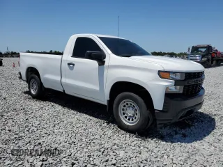 2021 Chevrolet Silverado 1500 Work Truck with VIN 3GCNWAEH8MG310522, listed as a Copart auction lot 54240975 with 103,189 mi miles and Clean Title. Bid and sale history available at carsss.com. Image 4.