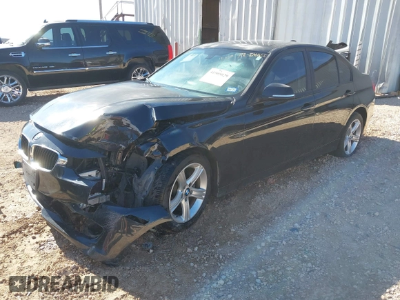 2013 BMW 3 Series 320i with VIN WBA3B1C50DF461591, listed as a IAAI auction lot 41505029 with 1 mi miles. Bid and sale history available at carsss.com. Image 19.
