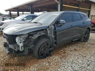 2019 Chevrolet Blazer RS z VIN 3GNKBERSXKS644368, wystawiony jako Copart lot #56323135 z przebiegiem 80 706 mil mil oraz Szkoda całkowita • Salvage title. Historia ofert i sprzedaży dostępna na DreamBid. Obrazek 1.