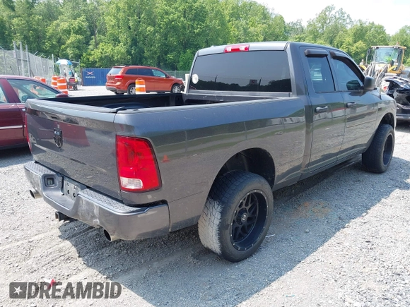 2014 Ram 1500 Tradesman with VIN 1C6RR7FTXES192585, listed as a IAAI auction lot 42438664 with 156,678 mi miles and . Bid and sale history available at DreamBid. Image 4.