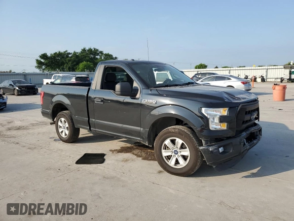 2016 Ford F-150 XL with VIN 1FTMF1C81GKG01570, listed as a Copart auction lot 53524285 with 61,620 mi miles and Salvage Title. Bid and sale history available at DreamBid. Image 4.