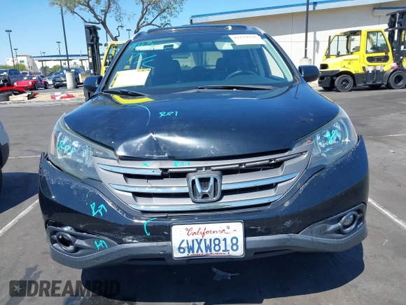 2012 Honda CR-V EX-L with VIN 2HKRM3H74CH506954, listed as a IAAI auction lot 42119938 with 176,723 mi miles. Bid and sale history available at carsss.com. Image 12.