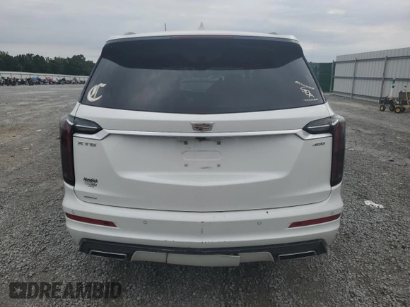 2022 Cadillac XT6 Sport with VIN 1GYKPGRS6NZ161371, listed as a Copart auction lot 64566214 with 30,352 mi miles and Salvage Title. Bid and sale history available at carsss.com. Image 6.
