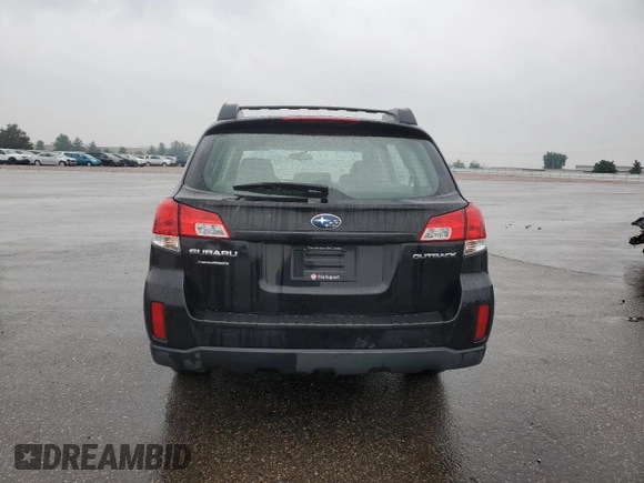 2011 Subaru Outback 2.5i with VIN 4S4BRCACXB3419964, listed as a Copart auction lot 58640615 with 151,927 mi miles and Salvage title. Bid and sale history available at DreamBid. Image 6.
