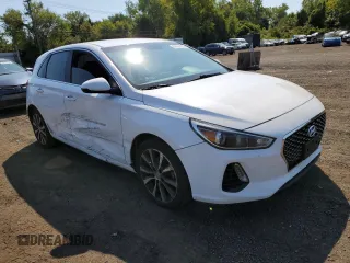 2018 Hyundai Elantra GT with VIN KMHH35LE0JU026795, listed as a Copart auction lot 69556104 with 109,830 mi miles and Salvage Title. Bid and sale history available at carsss.com. Image 4.
