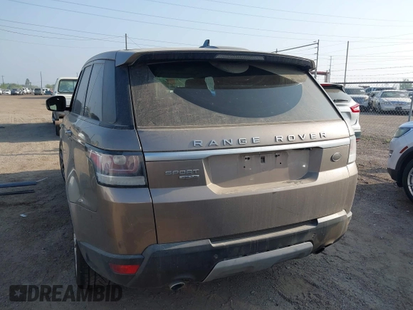 2016 Land Rover Range Rover Sport V6 Diesel HSE with VIN SALWR2KF4GA662481, listed as a IAAI auction lot 41784541 with 126,762 mi miles. Bid and sale history available at carsss.com. Image 3.