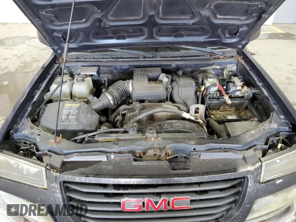 2008 GMC Canyon SLE2 with VIN 1GTDT43E888198038, listed as a Copart auction lot 76331844 with 122,355 mi miles and Salvage Title. Bid and sale history available at carsss.com. Image 11.