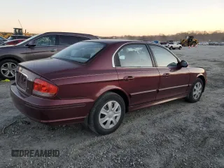 2002 Hyundai Sonata with VIN KMHWF25S92A594191, listed as a Copart auction lot 82521834 with 119,553 mi miles and Salvage Title. Bid and sale history available at carsss.com. Image 3.