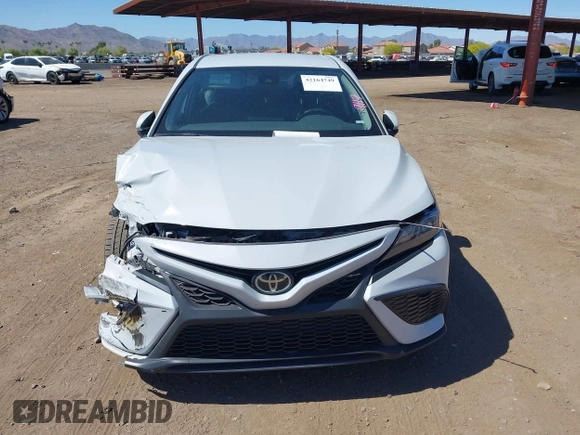2023 Toyota Camry SE with VIN 4T1G11AK5PU126970, listed as a IAAI auction lot 42164749 with 51,623 mi miles. Bid and sale history available at carsss.com. Image 12.