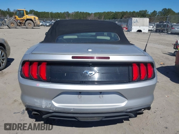 2019 Ford Mustang EcoBoost with VIN 1FATP8UH5K5181843, listed as a IAAI auction lot 41682894 with 61,673 mi miles and . Bid and sale history available at carsss.com. Image 16.