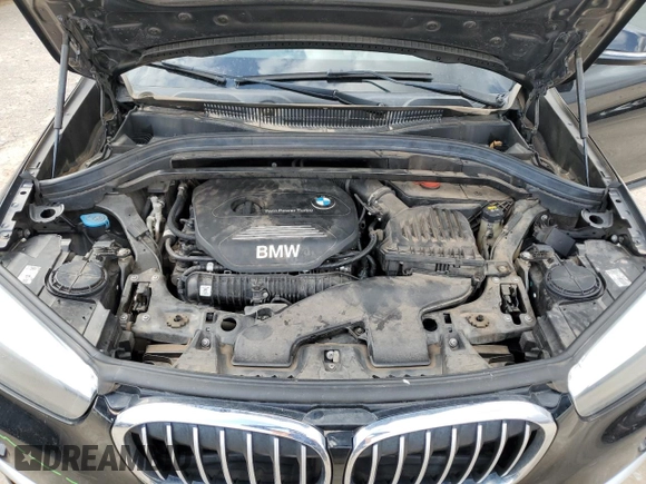 2018 BMW X1 xDrive28i with VIN WBXHT3C32J5L28030, listed as a Copart auction lot 47087415 with 100,708 mi miles and Salvage Title. Bid and sale history available at carsss.com. Image 12.