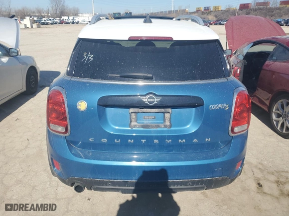 2019 MINI Countryman Cooper S E with VIN WMZYU7C50K3F93970, listed as a Copart auction lot 48135335 with 99510 miles and Clean Title. Bid and sale history available at carsss.com. Image 6.