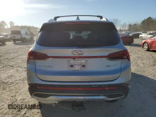 2022 Hyundai Santa Fe Limited with VIN 5NMS4DAL9NH373123, listed as a Copart auction lot 46605795 with 90,930 mi miles and Salvage Title. Bid and sale history available at carsss.com. Image 6.