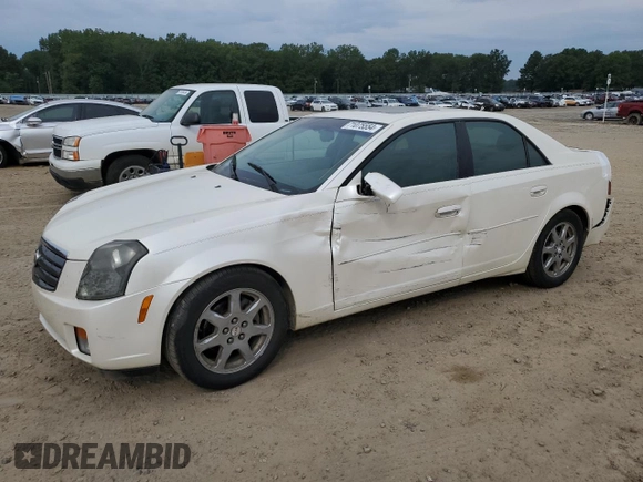 2005 Cadillac CTS with VIN 1G6DP567850191336, listed as a Copart auction lot 71075554 with 126,323 mi miles and Salvage Title. Bid and sale history available at carsss.com. Image 1.
