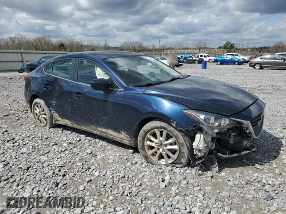 2016 Mazda 3 i Sport with VIN 3MZBM1U79GM318827, listed as a Copart auction lot 49442155 with 122,466 mi miles and Salvage Title. Bid and sale history available at DreamBid. Image 4.