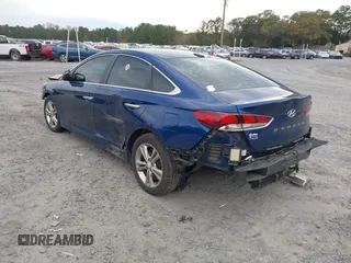 2018 Hyundai Sonata SEL with VIN 5NPE34AF9JH649078, listed as a IAAI auction lot 40996756 with 87,880 mi miles and . Bid and sale history available at DreamBid. Image 3.