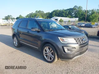 2017 Ford Explorer XLT z VIN 1FM5K8D89HGA56502, wystawiony jako IAAI lot #42631829 z przebiegiem 196 787 mil mil oraz . Historia ofert i sprzedaży dostępna na DreamBid. Obrazek 1.