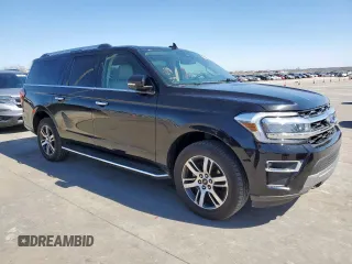 2022 Ford Expedition Max Limited z VIN 1FMJK2AT1NEA42038, wystawiony jako Copart lot #47191395 z przebiegiem 35 573 mil mil oraz Czysty tytuł • Clean title. Historia ofert i sprzedaży dostępna na DreamBid. Obrazek 4.