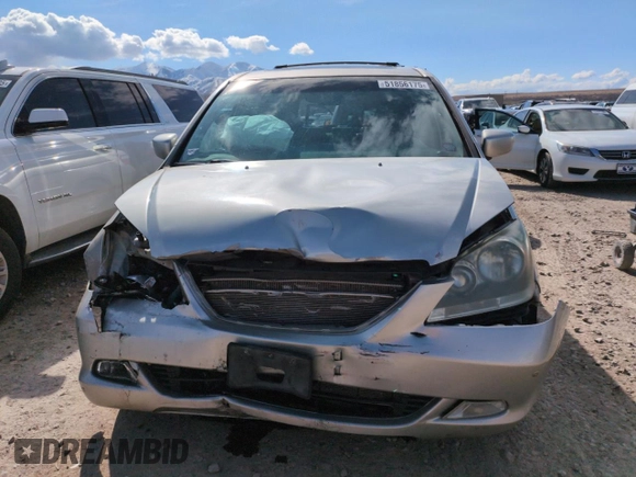 2006 Honda Odyssey TOURING with VIN 5FNRL38896B064106, listed as a Copart auction lot 51856175 with 224,926 mi miles and Salvage Title. Bid and sale history available at carsss.com. Image 5.