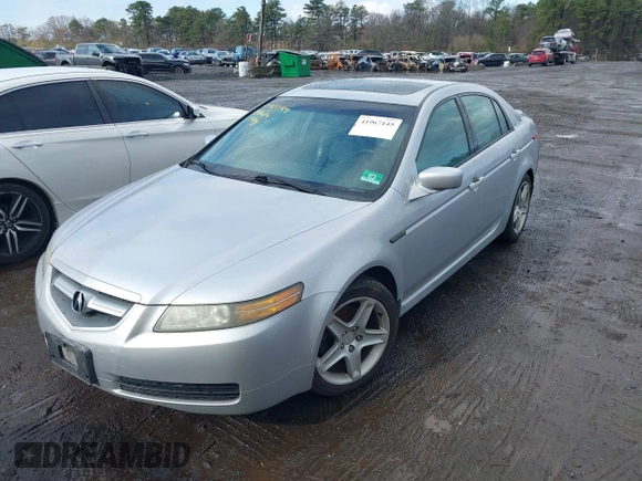 2004 Acura TL with VIN 19UUA66214A048179, listed as a IAAI auction lot 41967145 with 176,953 mi miles. Bid and sale history available at carsss.com. Image 2.