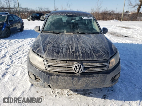 2012 Volkswagen Tiguan with VIN WVGCV7AX9CW525798, listed as a Copart auction lot 42320485 with 213,865 mi miles and Salvage Title. Bid and sale history available at DreamBid. Image 5.