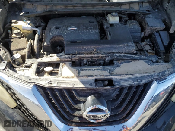 2016 Nissan Murano SL z VIN 5N1AZ2MG7GN137765, wystawiony jako Copart lot #56409725 z przebiegiem 157 462 mil mil oraz Szkoda całkowita • Salvage title. Historia ofert i sprzedaży dostępna na DreamBid. Obrazek 12.