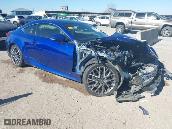 2015 Lexus RC 350 F Sport z VIN JTHHE5BC3F5009603, wystawiony jako IAAI lot #41408584 z przebiegiem 109 962 mil mil oraz . Historia ofert i sprzedaży dostępna na DreamBid. Obrazek 1.