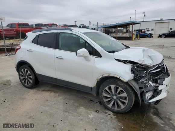 2017 Buick Encore Essence with VIN KL4CJCSB3HB043820, listed as a Copart auction lot 42871115 with 142,581 mi miles and Salvage Title. Bid and sale history available at carsss.com. Image 4.