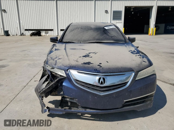 2015 Acura TLX with VIN 19UUB1F33FA022727, listed as a Copart auction lot 53667755 with 140,031 mi miles and Salvage title. Bid and sale history available at DreamBid. Image 5.