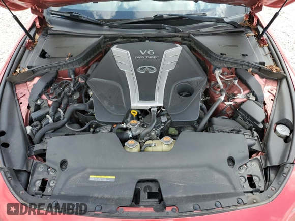 2018 Infiniti Q60 Red Sport 400 z VIN JN1FV7EL4JM630771, wystawiony jako Copart lot #47432165 z przebiegiem 50 815 mil mil oraz Nie do naprawy • Non repairable. Historia ofert i sprzedaży dostępna na DreamBid. Obrazek 11.