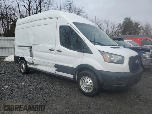 2022 Ford Transit Cargo z VIN 1FTBR2X82NKA72092, wystawiony jako Copart lot #50320405 z przebiegiem 48 664 mil mil oraz Szkody całkowita. Historia ofert i sprzedaży dostępna na DreamBid. Obrazek 4.