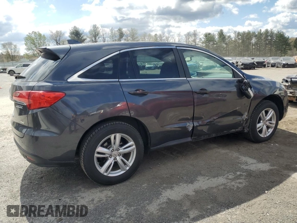 2013 Acura RDX with VIN 5J8TB4H35DL002491, listed as a Copart auction lot 53522525 with 96,771 mi miles and Salvage Title. Bid and sale history available at carsss.com. Image 3.