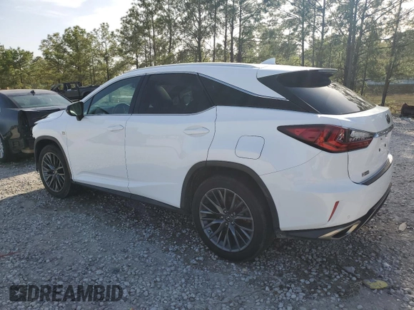 2018 Lexus RX with VIN 2T2BZMCA1JC142788, listed as a Copart auction lot 49854565 with 90,992 mi miles and Salvage Title. Bid and sale history available at carsss.com. Image 2.