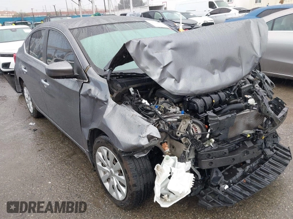 2019 Nissan Sentra S z VIN 3N1AB7AP2KY227513, wystawiony jako IAAI lot #41524539 z przebiegiem 39 616 mil mil oraz . Historia ofert i sprzedaży dostępna na DreamBid. Obrazek 1.
