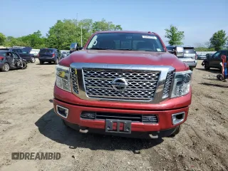 2016 Nissan Titan XD Platinum Reserve with VIN 1N6BA1F42GN501231, listed as a Copart auction lot 55454804 with 93,407 mi miles and Salvage Title. Bid and sale history available at carsss.com. Image 5.
