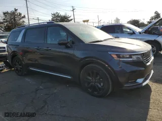 2023 Kia Carnival SX Prestige with VIN KNDNE5H30P6296857, listed as a Copart auction lot 83479964 with 31,235 mi miles and Salvage Title. Bid and sale history available at carsss.com. Image 4.