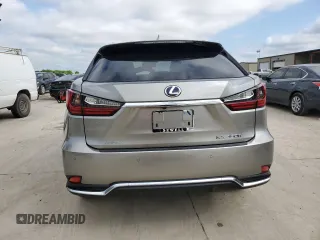 2020 Lexus RX 450h with VIN 2T2HGMDA0LC055045, listed as a Copart auction lot 55824265 with 32,378 mi miles and Salvage title. Bid and sale history available at DreamBid. Image 6.