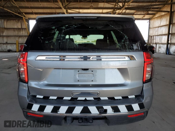 2023 Chevrolet Tahoe Commercial with VIN 1GNSCLED2PR129495, listed as a Copart auction lot 62820605 with 55,805 mi miles and Salvage title. Bid and sale history available at DreamBid. Image 6.