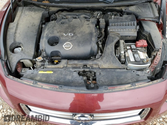 2012 Nissan Maxima SV z VIN 1N4AA5AP1CC809784, wystawiony jako Copart lot #55900775 z przebiegiem 132 814 mil mil oraz Szkoda całkowita • Salvage title. Historia ofert i sprzedaży dostępna na DreamBid. Obrazek 11.