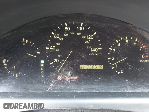 2000 Lexus RX 300 with VIN JT6HF10UXY0148220, listed as a IAAI auction lot 42105078 with 250,618 mi miles. Bid and sale history available at carsss.com. Image 7.