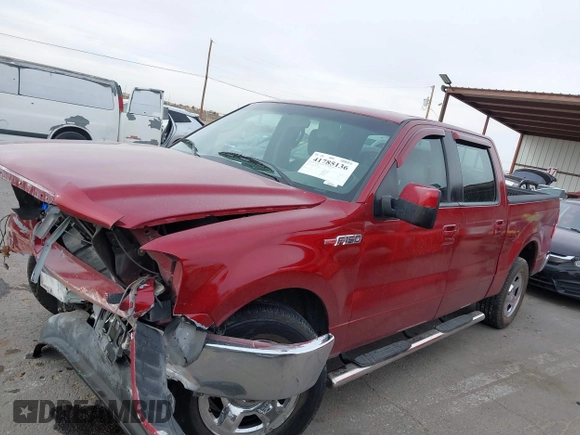 2008 Ford F-150 XL with VIN 1FTRW12W68KC59069, listed as a IAAI auction lot 41785136 with 170,536 mi miles. Bid and sale history available at carsss.com. Image 14.