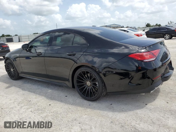 2019 Mercedes-Benz CLS with VIN WDD2J5JB1KA020974, listed as a Copart auction lot 69755594 with 0 mi miles and Salvage Title. Bid and sale history available at carsss.com. Image 2.