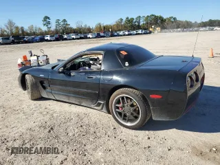 2001 Chevrolet Corvette Z06 with VIN 1G1YY12S115135534, listed as a Copart auction lot 85939394 with 0 mi miles and Salvage Title. Bid and sale history available at carsss.com. Image 2.