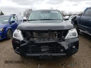 2019 Nissan Armada SV with VIN JN8AY2NC0K9586598, listed as a Copart auction lot 80236104 with 93,313 mi miles and Clean Title. Bid and sale history available at carsss.com. Image 5.