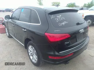 2015 Audi Q5 Premium Plus with VIN WA1LFAFP6FA068645, listed as a IAAI auction lot 38813892 with 1 mi miles. Bid and sale history available at carsss.com. Image 3.