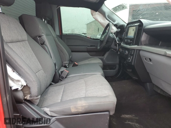 2022 Ford F-150 XL with VIN 1FTMF1CB6NKE06606, listed as a Copart auction lot 42797085 with 45,926 mi miles and Salvage Title. Bid and sale history available at carsss.com. Image 10.