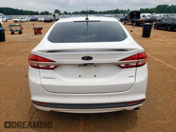 2017 Ford Fusion SE with VIN 3FA6P0H77HR216002, listed as a Copart auction lot 59891315 with 80,477 mi miles and Salvage title. Bid and sale history available at DreamBid. Image 6.