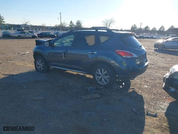 2013 Nissan Murano SL with VIN JN8AZ1MW8DW315697, listed as a IAAI auction lot 41421798 with 202,423 mi miles. Bid and sale history available at carsss.com. Image 3.