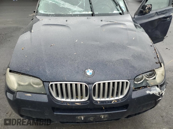 2007 BMW X3 3.0si with VIN WBXPC93477WF16698, listed as a Copart auction lot 61415625 with Not provided miles and Salvage title. Bid and sale history available at DreamBid. Image 12.
